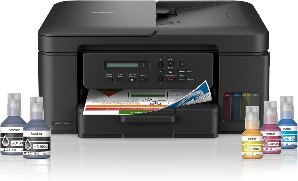 IMPRESORA BROTHER/T730DW MFP DUPLEX ADF WIFI 16IPM 15IPM