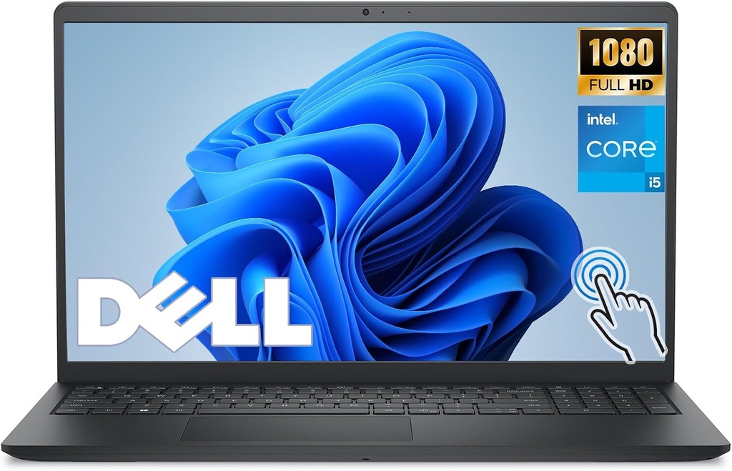 LAPTOP DELL M4CFY I5-1334U 8GB RAM 512GB SSD 15.6 PULG FHD TACTIL BLACK