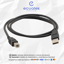 Cable USB para Impresora 1.8 metros