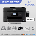 Impresora Epson WF Pro EC-4020DWF Ecotank Tinta Fotográfica