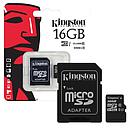MicroSD 16GB Kingston Canvas Select Plus, A1, clase 10, 100MB/s