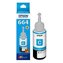 Tinta Original Epson T664 Cyan  L210 L220 L355 L365 L555 L565, 6000 Pag