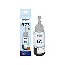 Tinta Original EPSON T673 70ml, color Ligth Cyan, Ecotank, L800, L810, L850, L805, L1300