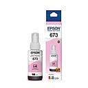 Tinta Original EPSON T673 70ml, color Ligth Magenta, Ecotank, L800, L810, L850, L805, L1300