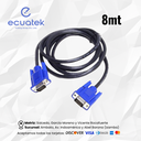 Cable de VIDEO-INFOCUS VGA a VGA, 8Mt 