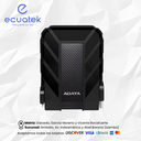 Disco duro EXTERNO ADATA 2Tb HD710PRO, 3.2, Usb, Anti golpes, Resistente al agua, Color Negro, Nuevo, Sellado