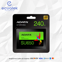 Disco Adata SSD 256Gb 2.5, 3D NAND SATA, Interno