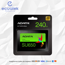 Disco SSD Adata 240Gb 2.5, 3D NAND SATA, Interno