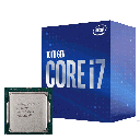 Procesador Intel Core i7 10700, 10Th Gen, 2.9 hasta 4.8 Ghz, 8 Nucleos, Lga 1200, Video integrado,  Nuevo, garantia 1  año