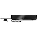 Parlante Genius Sound bar 100, Usb, 6w, 1.5, Alambrico Negro