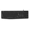 Teclado Meetion Usb K200, Impermeable, Ergonomico, compatible window Xp, Vista, SO, Mac