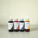 Kit 4 Colores CMYK 100ml Tinta Moorim Epson 664 DYE