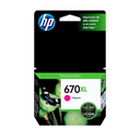 Cartucho HP XL 670 Magenta Original 
