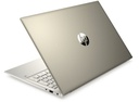 Laptop HP AMD Ryzen 5 7520U, Ram 16Gb DDR5, Disco SSD 512, 14" Full HD,  Windows 10, Moonlight Gold, Nuevo, garantia 1 año
