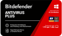 Licencia Bitdefender Antivirus Plus 1Pc, 12 meses