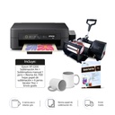 Combo de Sublimacion: Epson XP-2200 A4 + Sublimadora manual de 1 jarro/11oz