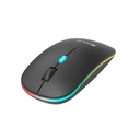MOUSE XTRIKE ME GW-113 BK SLIM DUAL (BT 5,0 + 2.4G) 4 BOT 1600 DPI BAT. 400mAh Micro USB