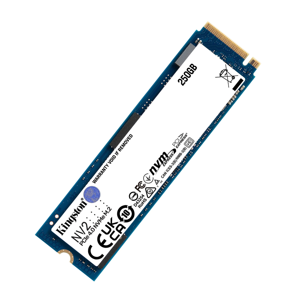 Disco Solido KINGSTON 250Gb NV2 M.2 2280 NVMe SSD PCIe 4.0