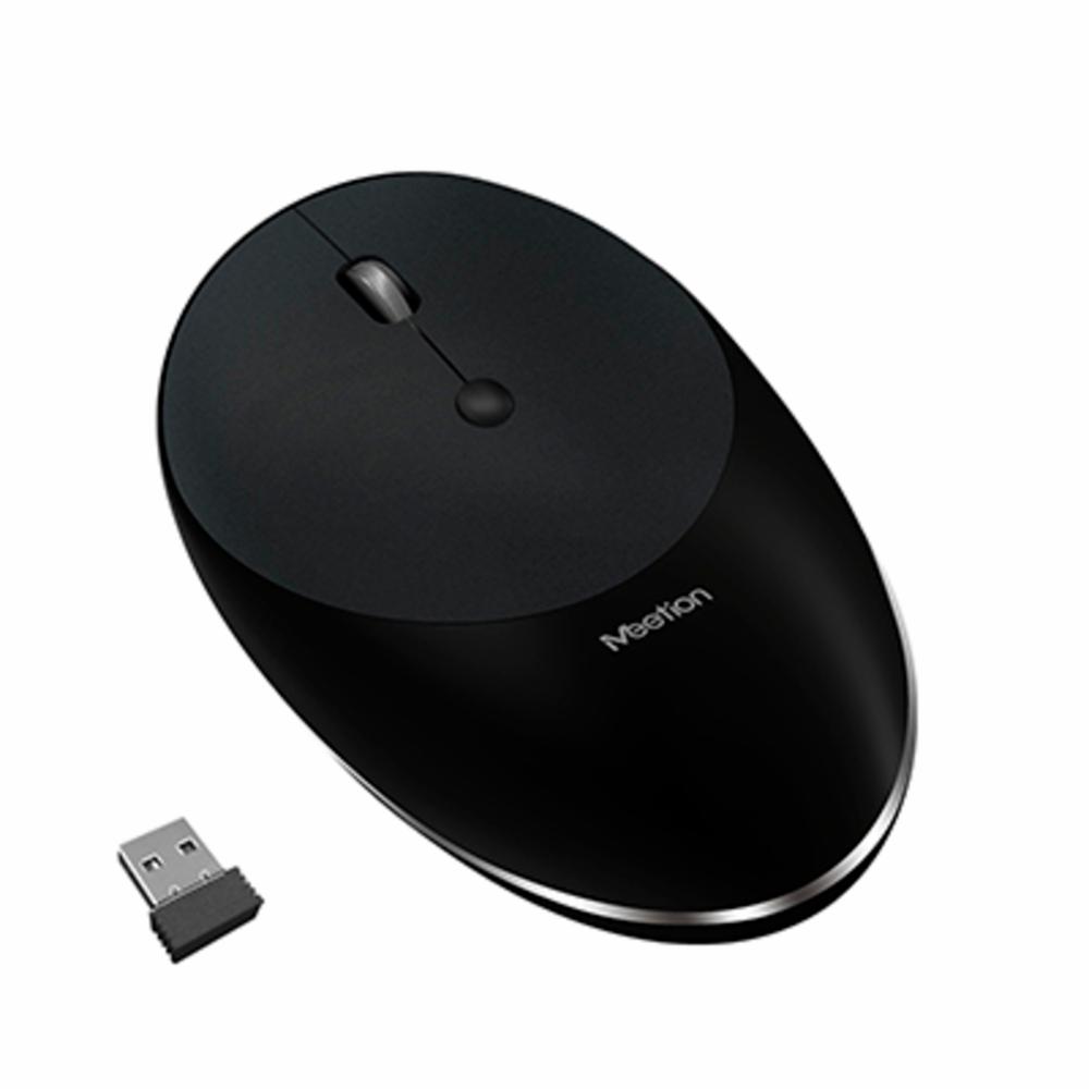 Mouse Inalambrico MT R600, 1600 dpi autoajustable, Recargable, Usb, color negro